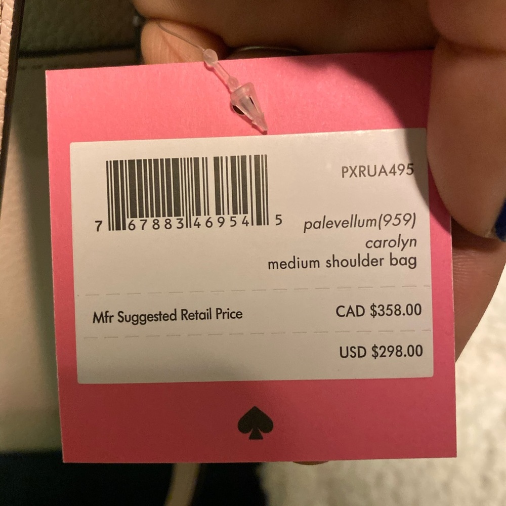 Pink Kate Spade purse - Picture 4 of 6